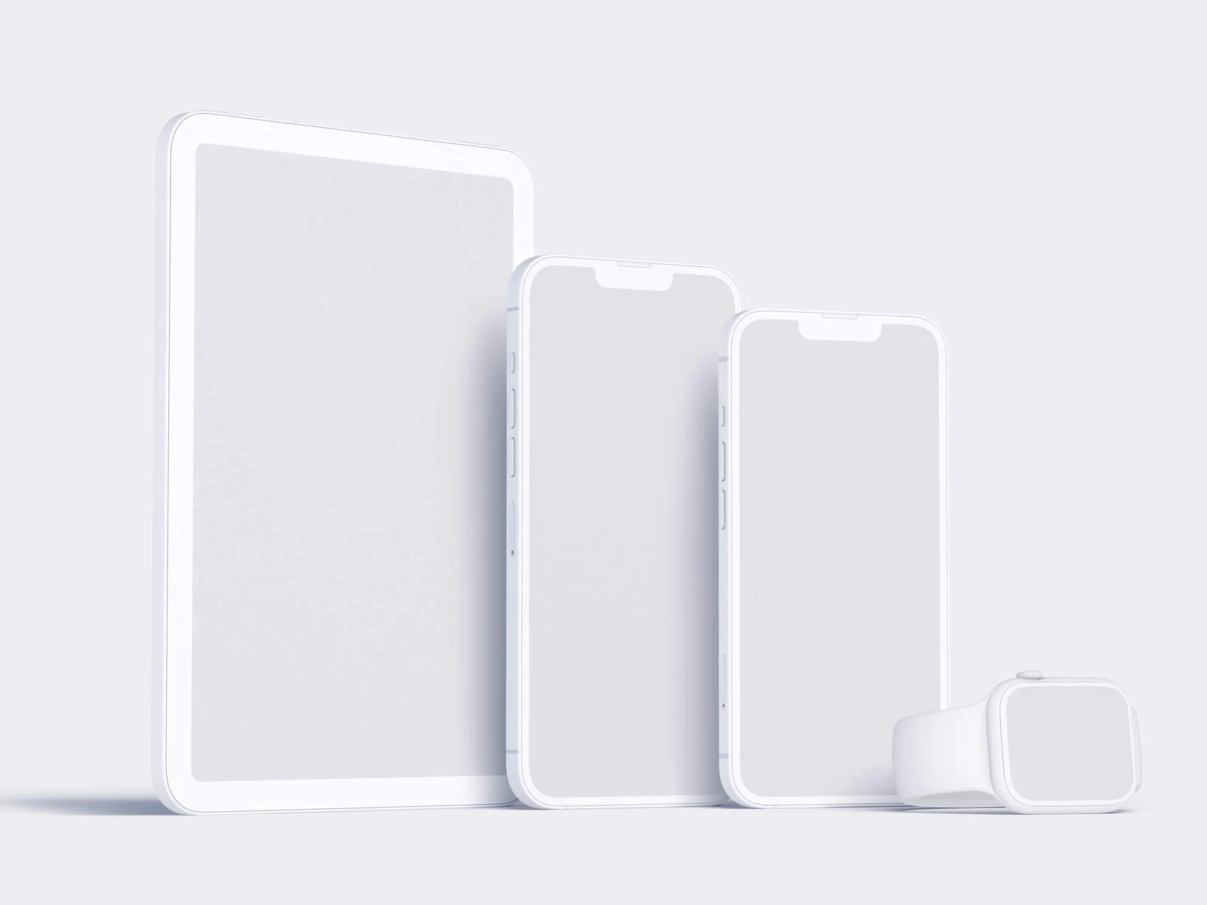 Apple Mockups Bundle, Clay, 09 1