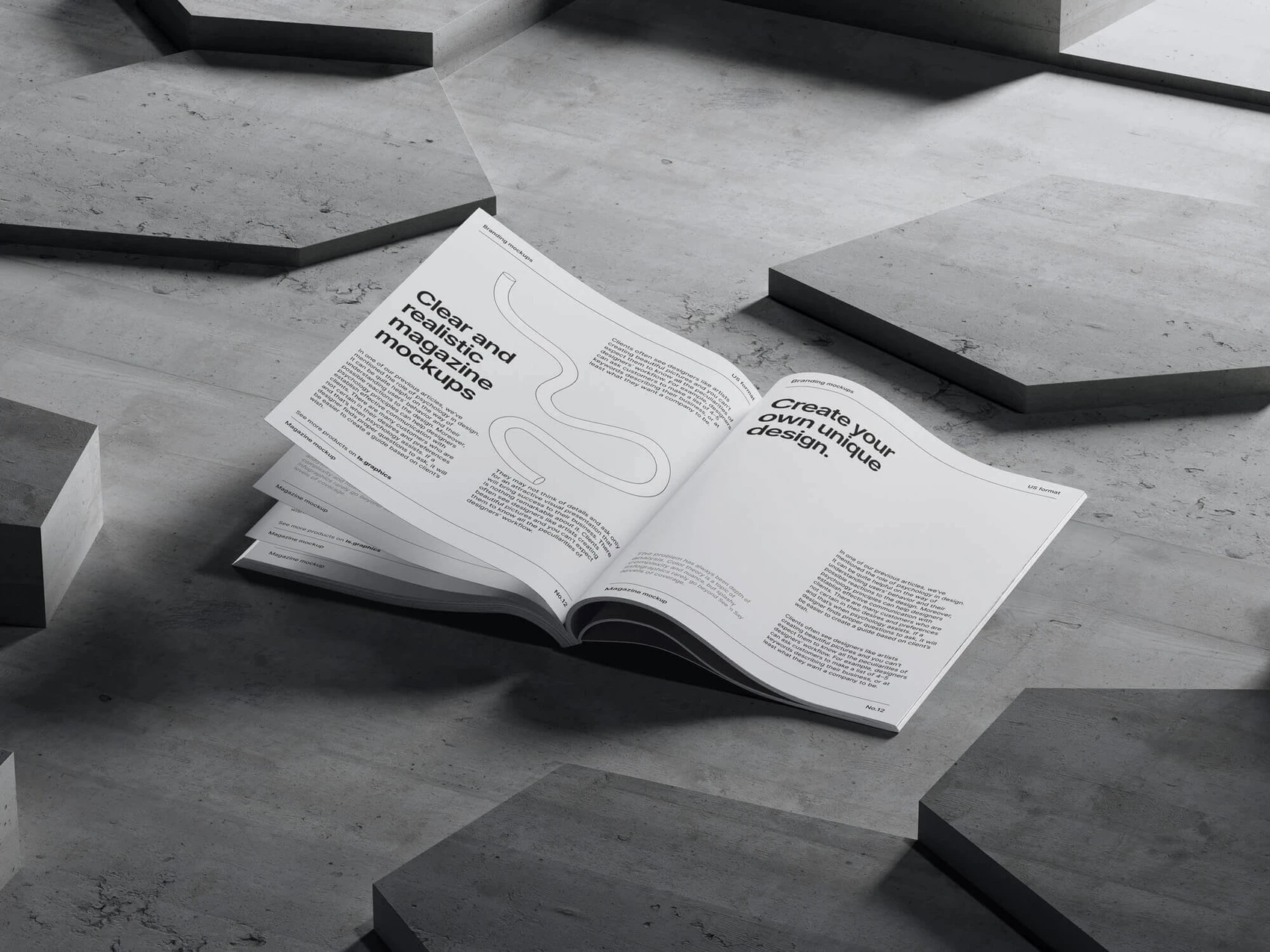 Bode, Magazine Mockup, US, 05 1