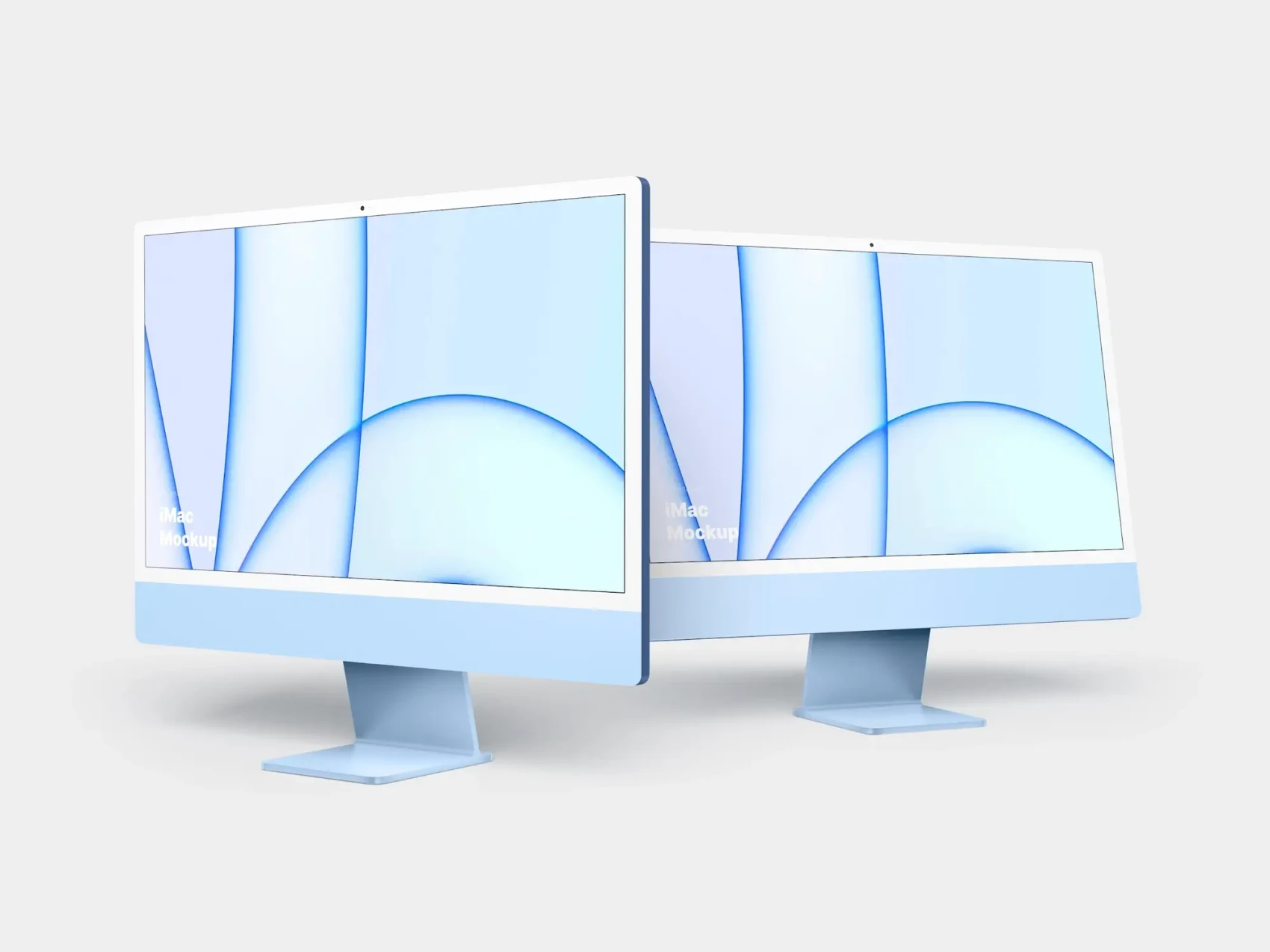 iMac 24-inch Mockups 77