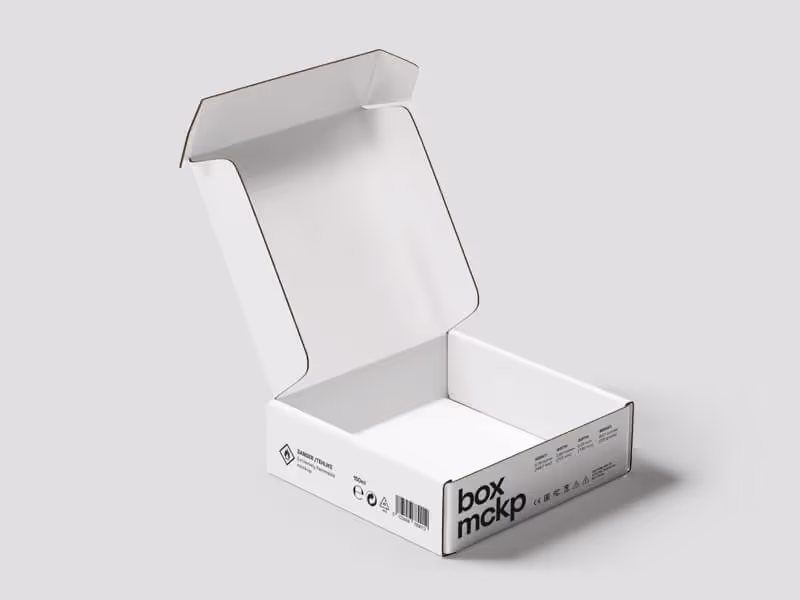 Box Mockup, Scene 08