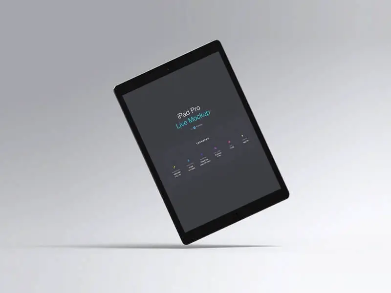 Animated iPad Pro Mockup