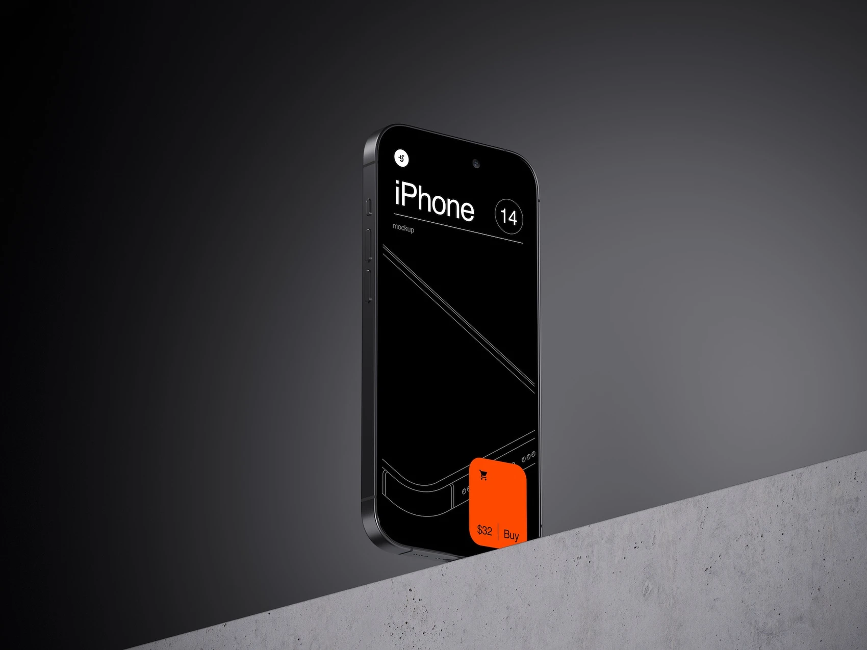 A-Mockups: iPhone 14 Pro, 04 1