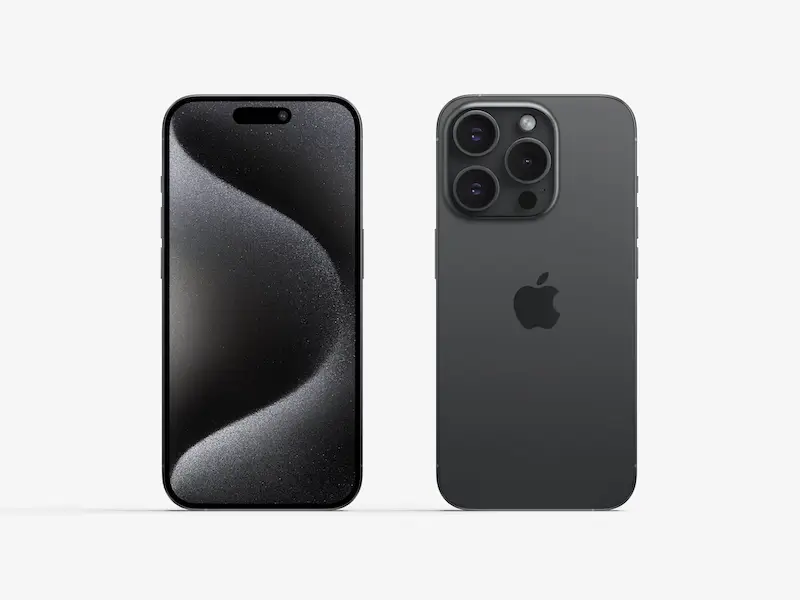 iPhone 15 Pro Mockup, 15