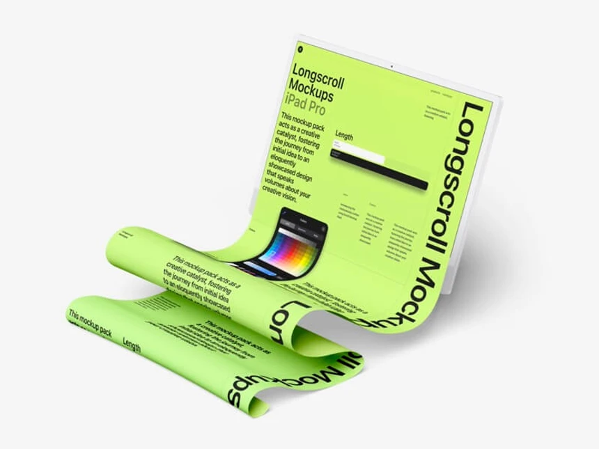 iMac 24 inch Longscroll Mockups 5