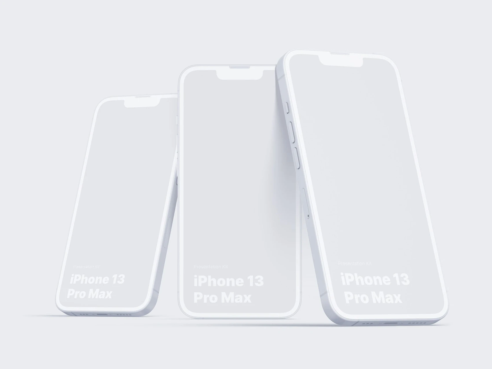 iPhone 13 Pro Clay Mockups: 07 1
