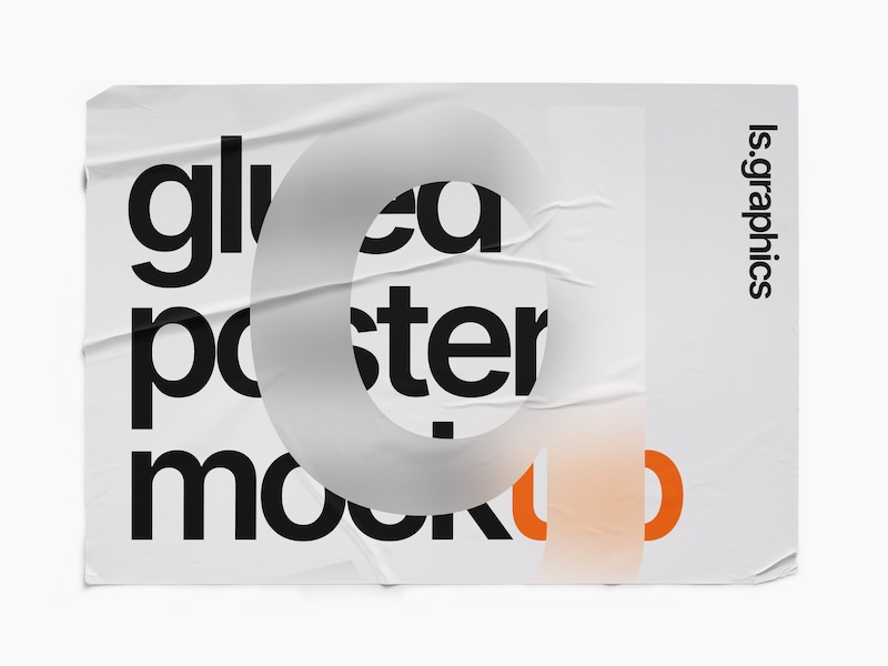 Glued Paper Mockup, EU, Glossy, 27