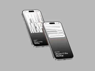 iPhone 17 Pro Mockups