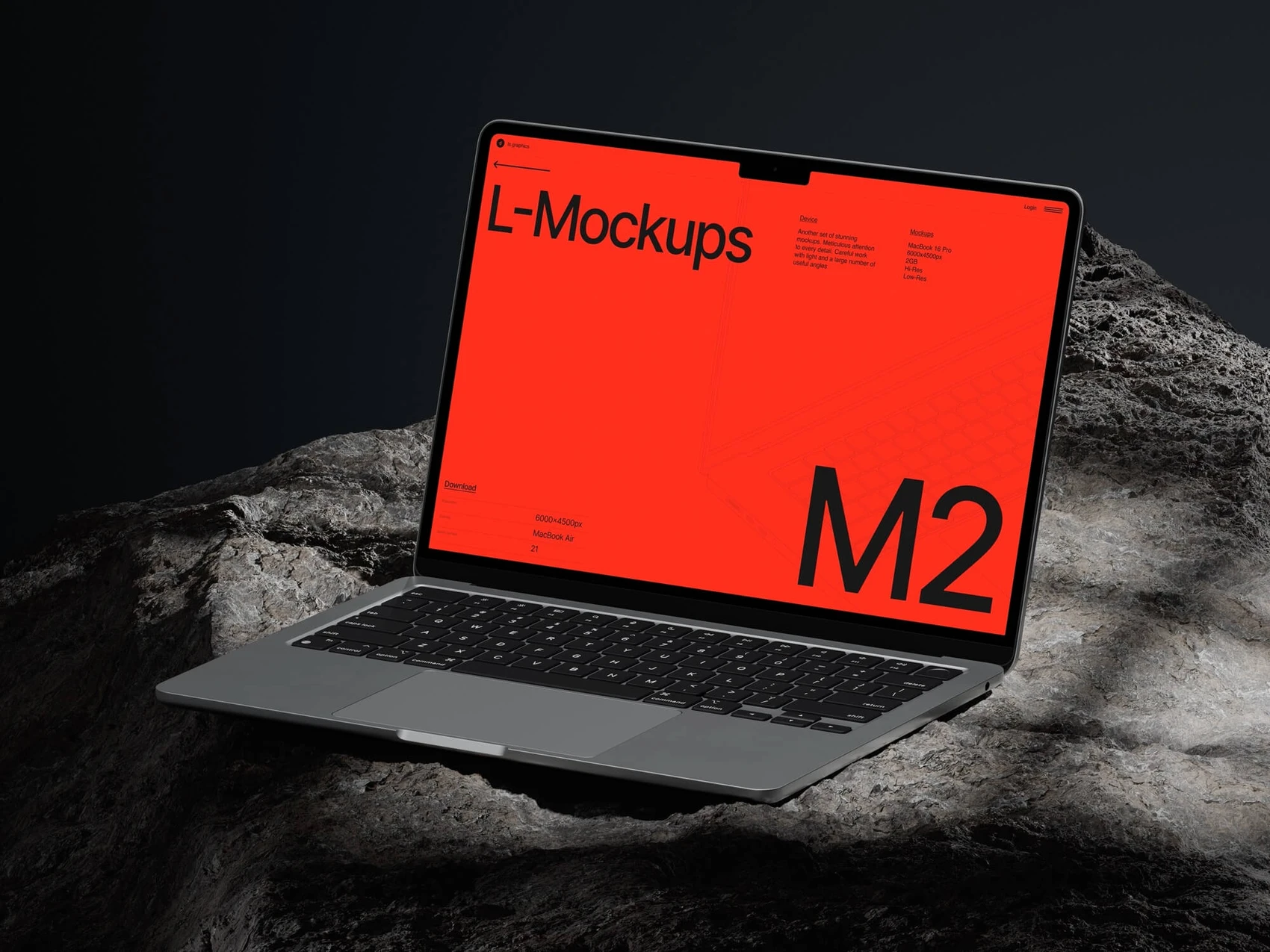 L-Mockups: MacBook Air 10 1