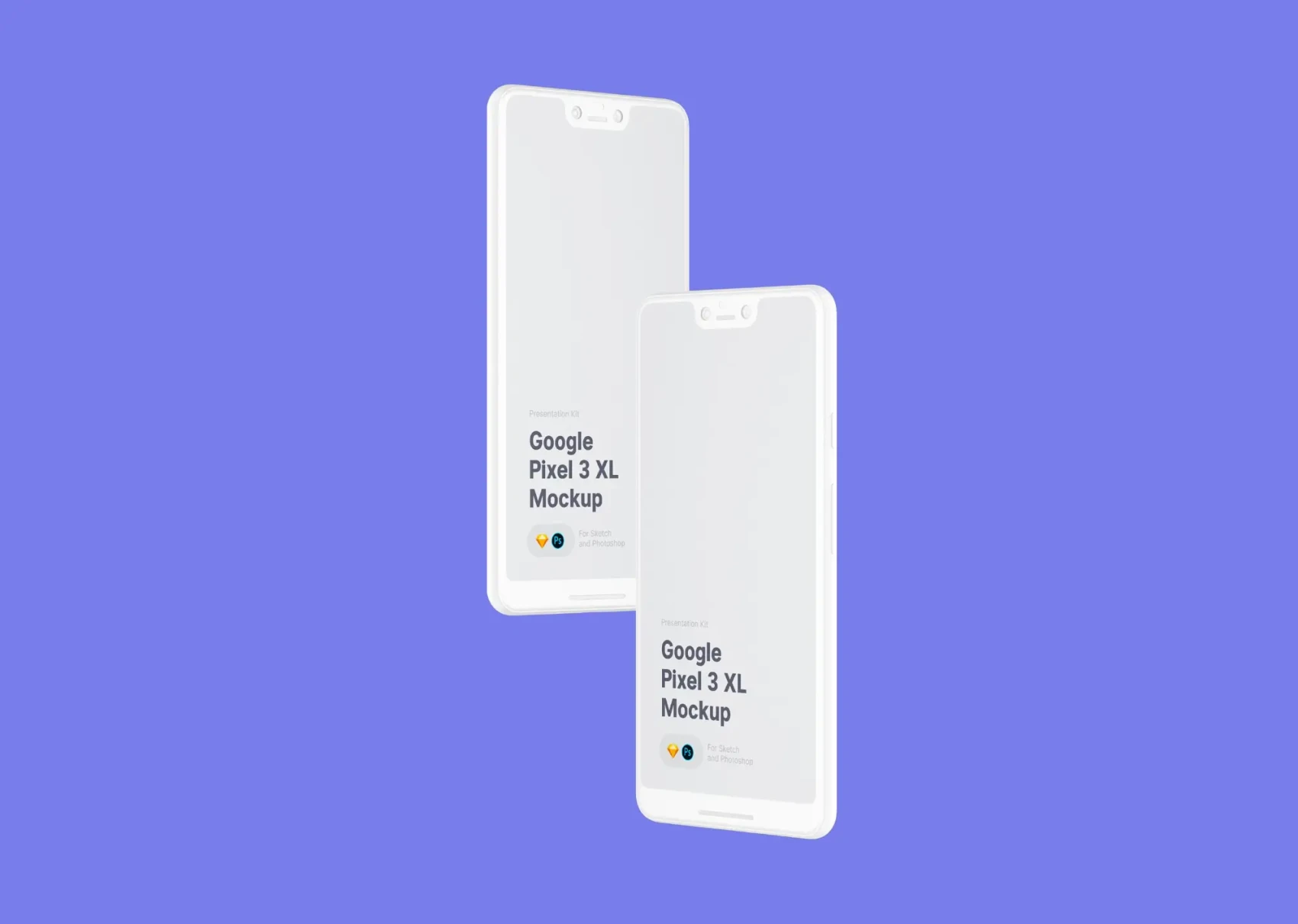 Free Google Pixel 3 XL Mockup 3