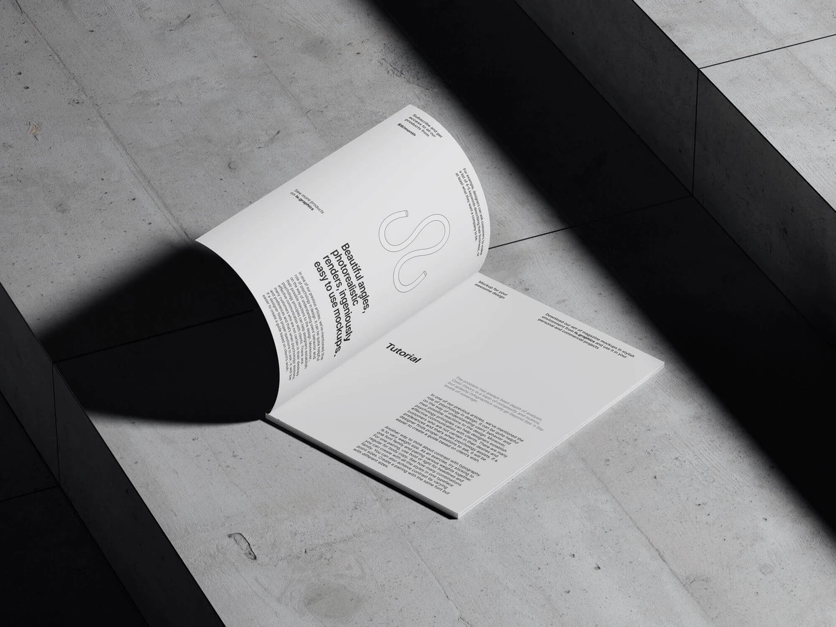 Bode, Magazine Mockup, US, 03 1