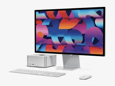 Mac Studio & Studio Display Mockups