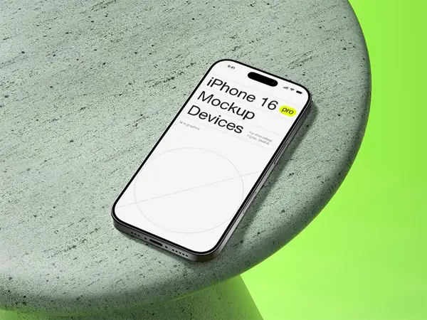 Free iPhone 16 Pro on Stone Surface