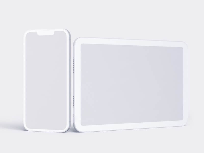 Apple Mockups Bundle, Clay, 13