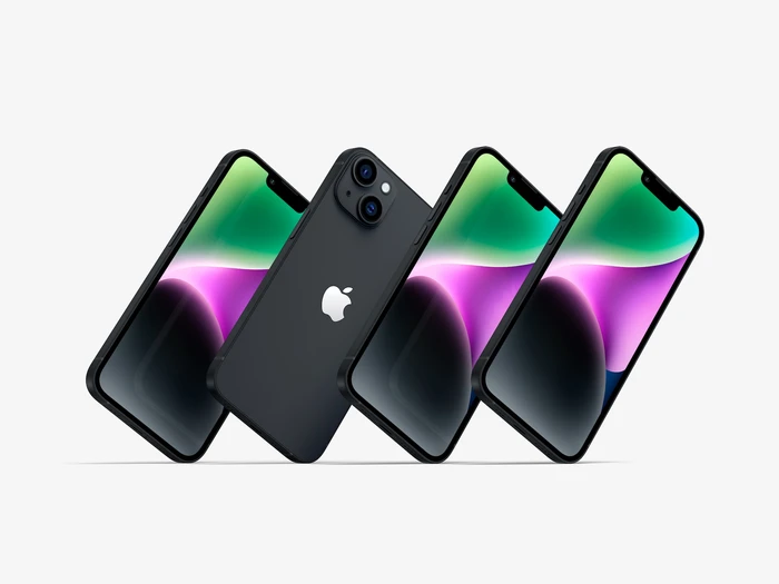 iPhone 14 Realisitic Mockup, 02