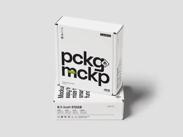 Box Mockup, Scene 06