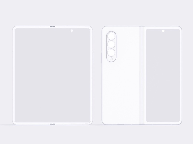 Samsung Galaxy Z Fold3, Clay 10