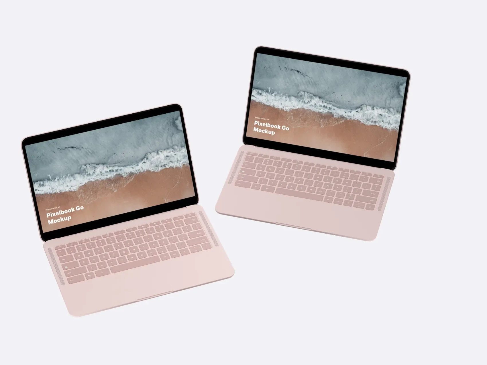 Google PixelBook Go Mockups 22