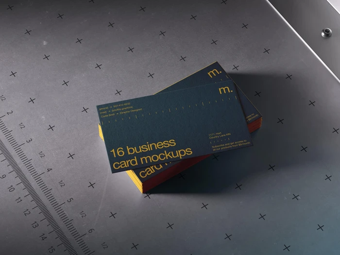 Ayon, Business Card Mockups, US, 11