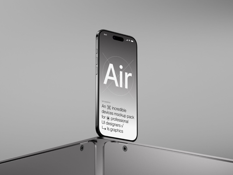 AH Mockup, iPhone Air, Scene 12