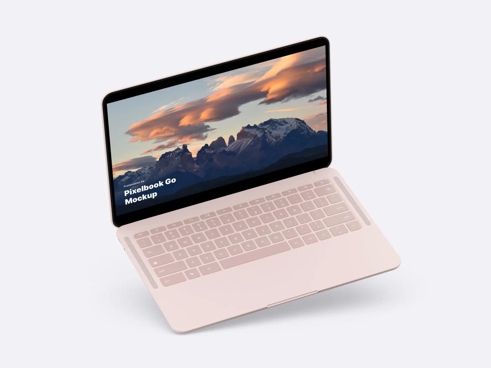 Google PixelBook Go Mockups 25