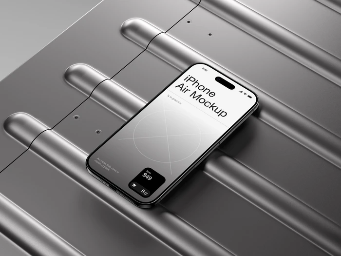 AH Mockup, iPhone Air, Scene 10
