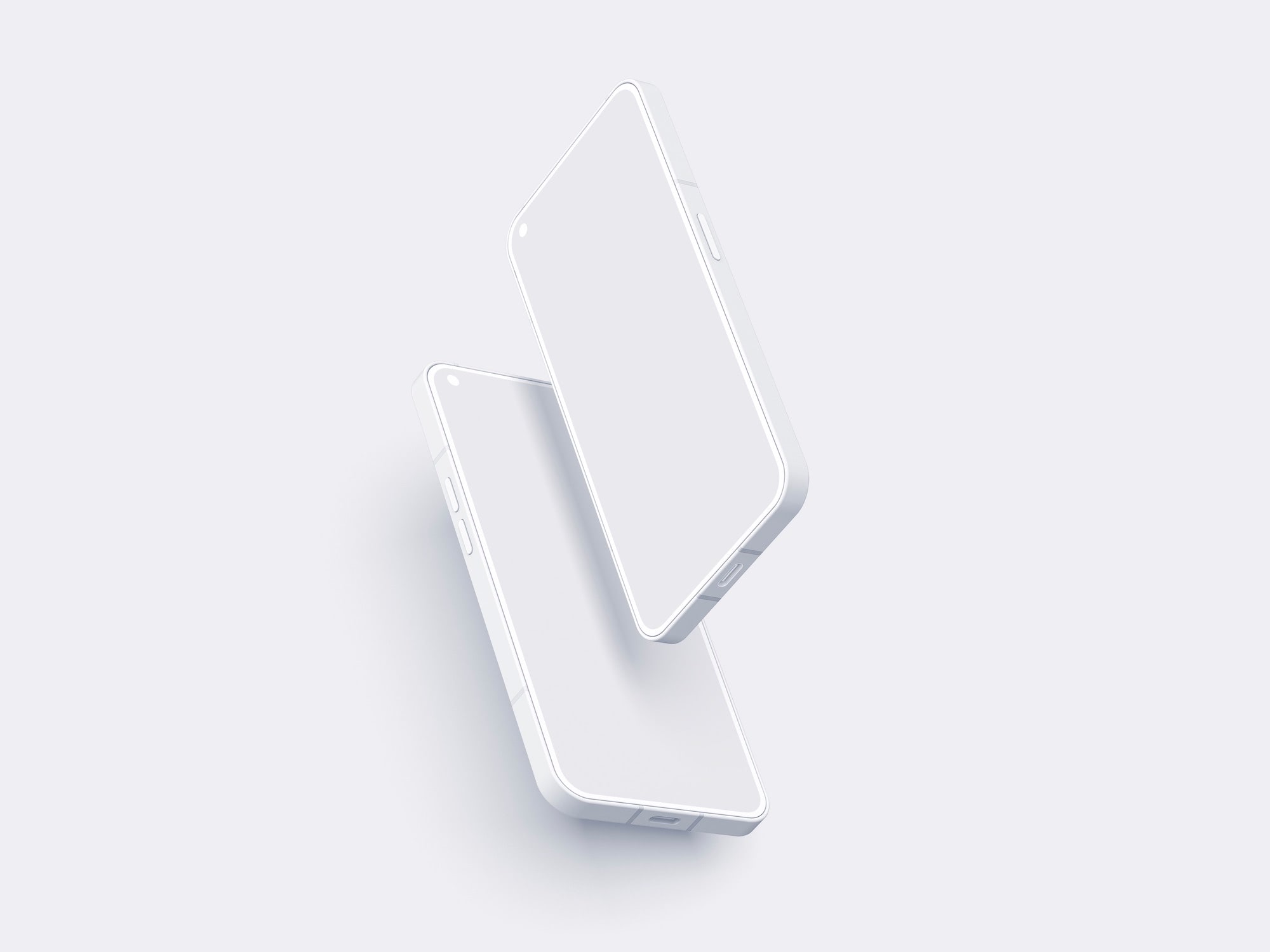 Nothing Phone Clay Mockup: 19