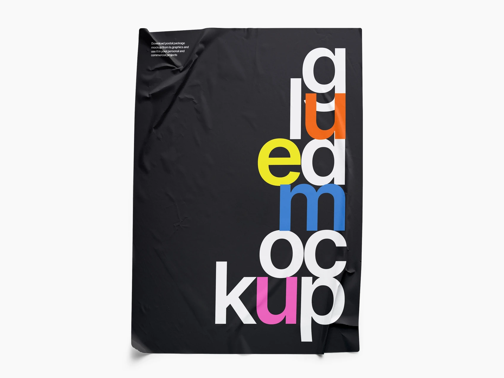 Glued Paper Mockup, EU, Glossy, 1 1