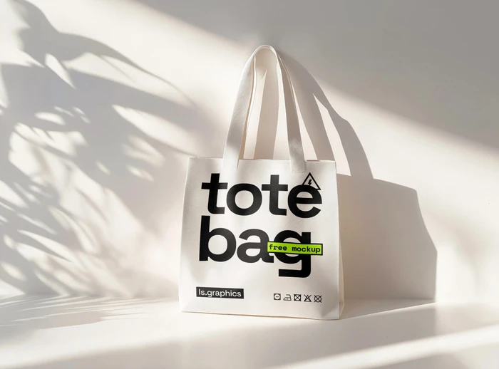 Free Tote Bag Mockup