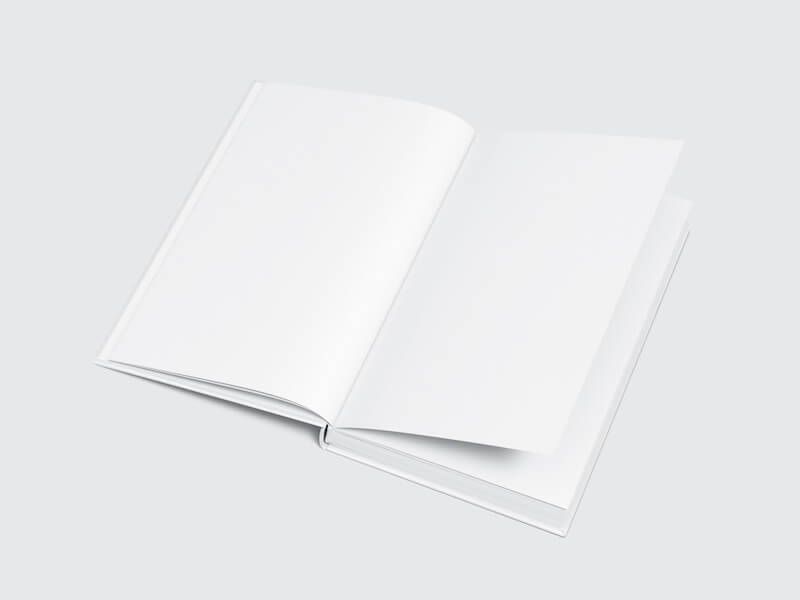 Book Mockup, EU-Angled, 05