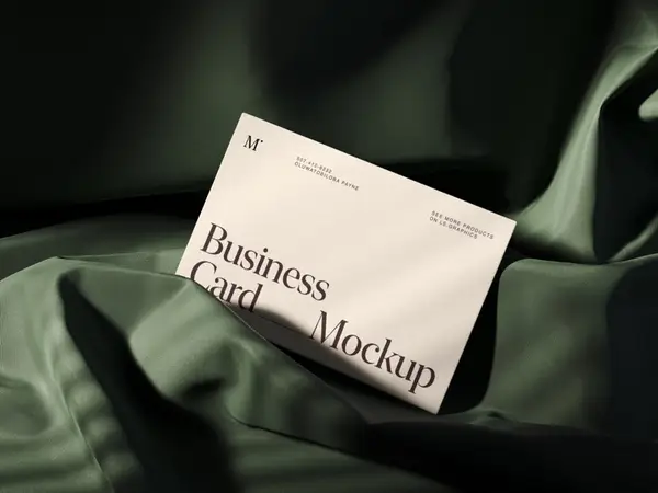 Muele, Charming Business Card Mockup, EU, Scene 16