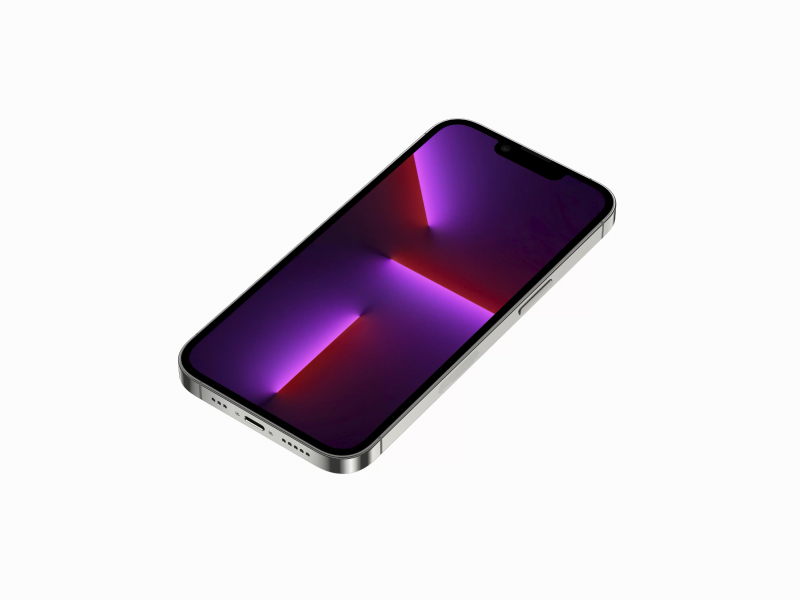 iPhone 13 Pro Looped, Animated Mockup, 08