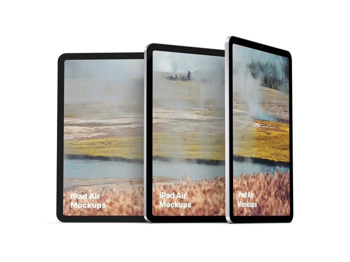 iPad Air (2020) Mockups, 08