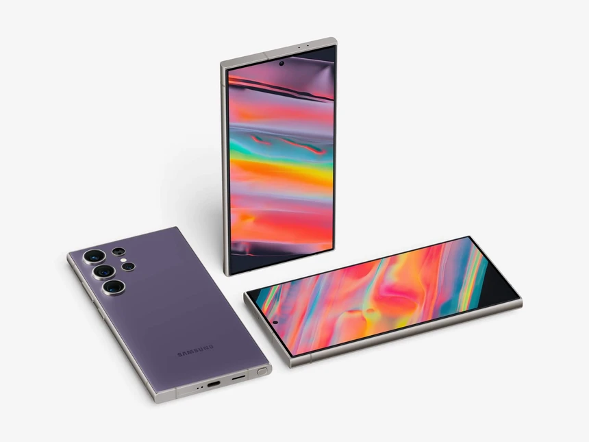 Samsung Galaxy S24 Ultra Mockups 6