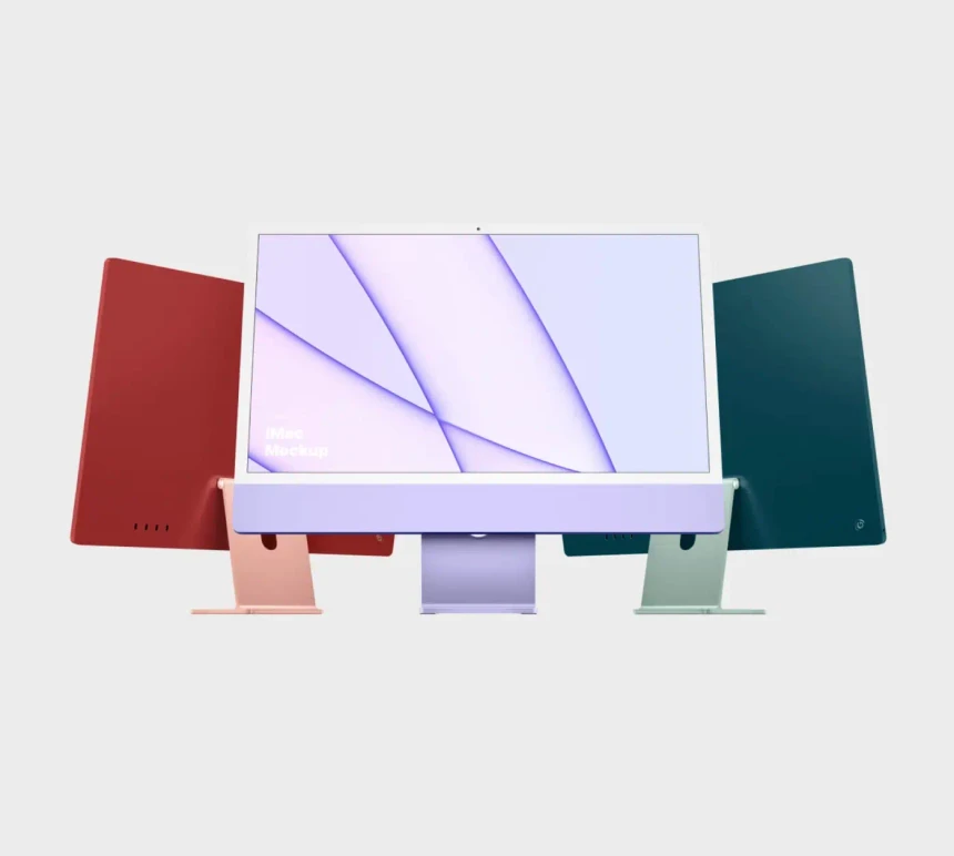 iMac 24-inch Mockups 5