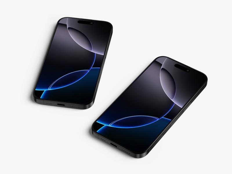 iPhone 16 Pro Mockup, Scene 05
