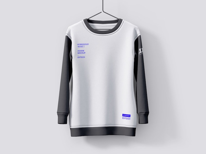 Sweatshirt hanging mockup, 06