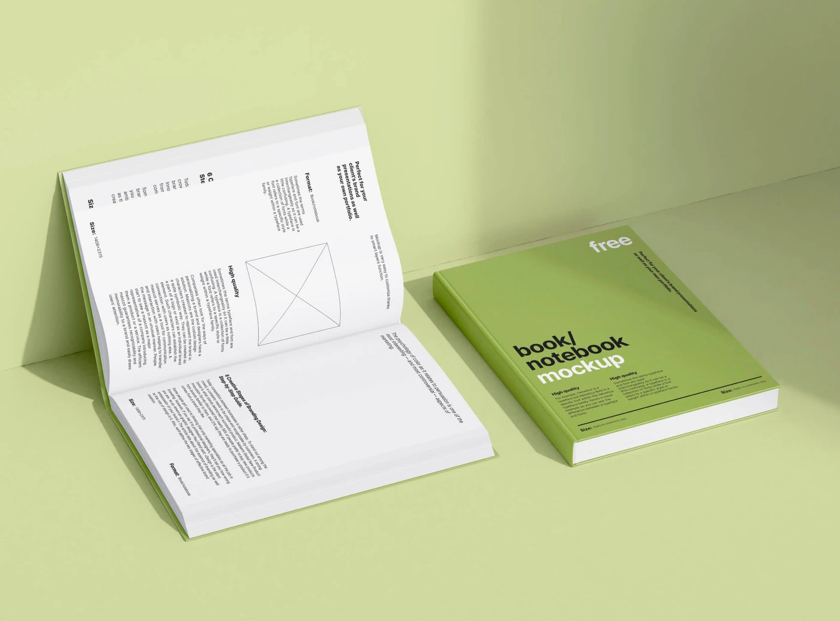 Free 2 Books Mockup 1