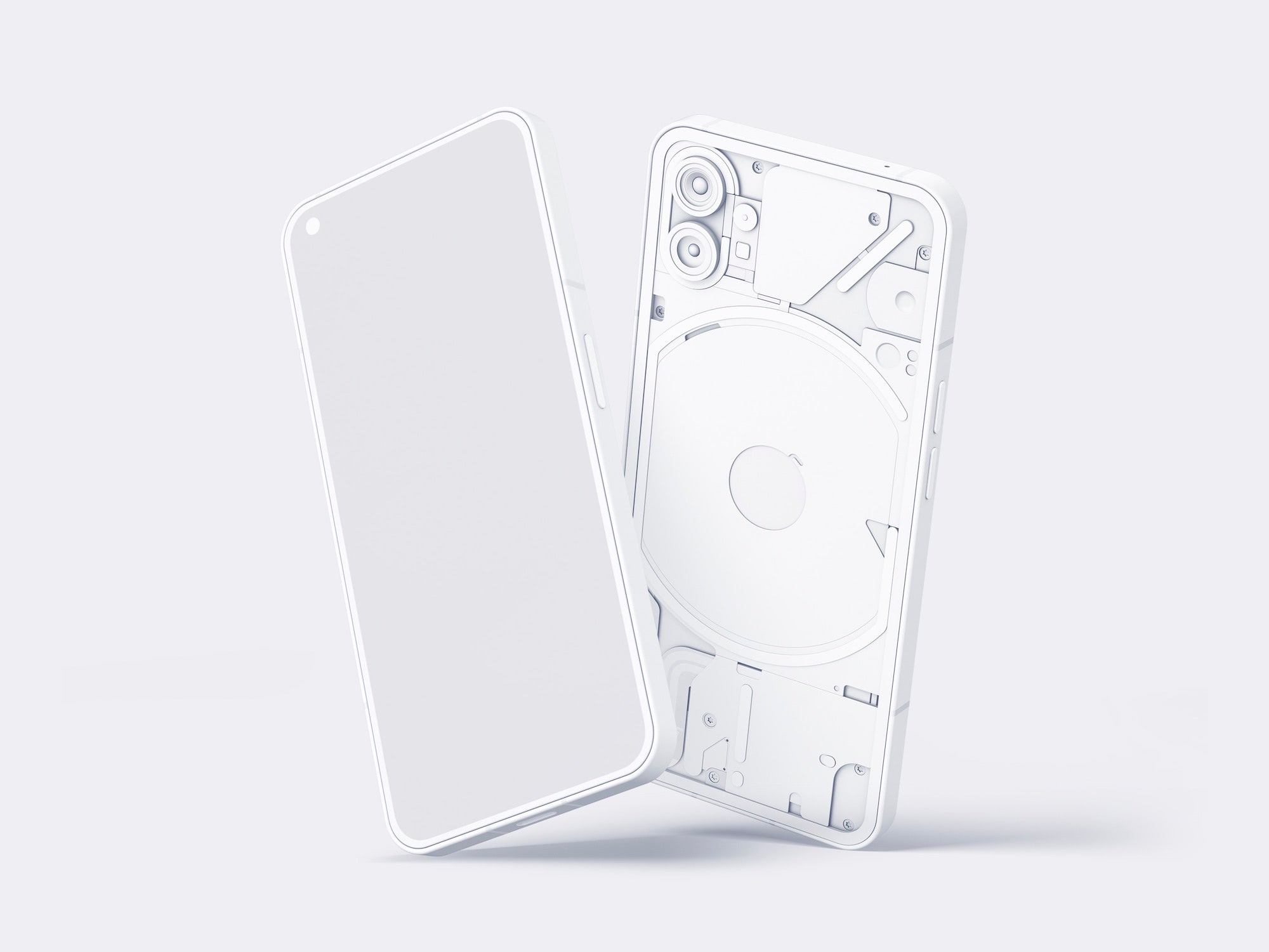 Nothing Phone Clay Mockup: 10