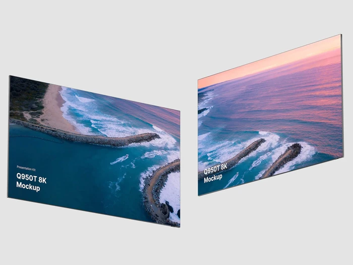 Samsung TV Mockups (Q950T 8K), 09