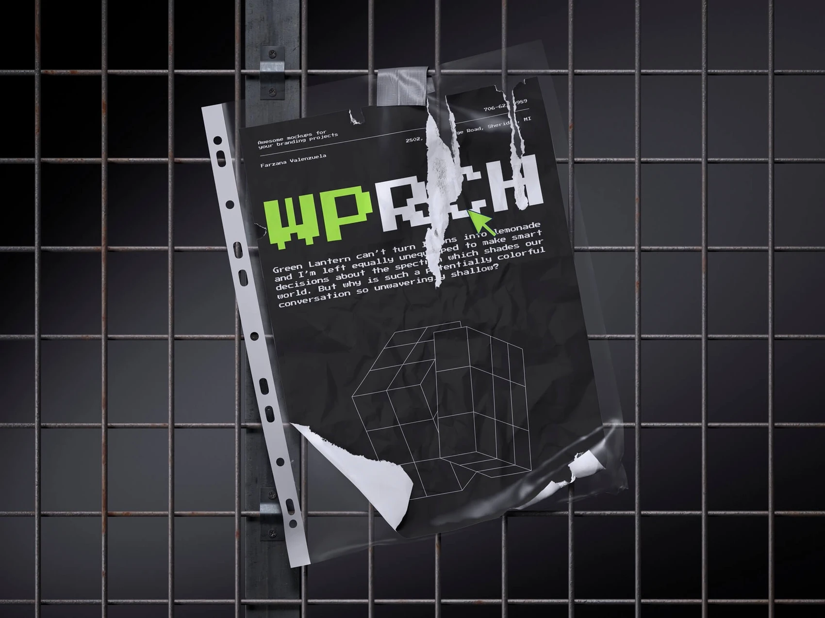 Bvge, Creative A4 Paper Mockup, EU, 12 1