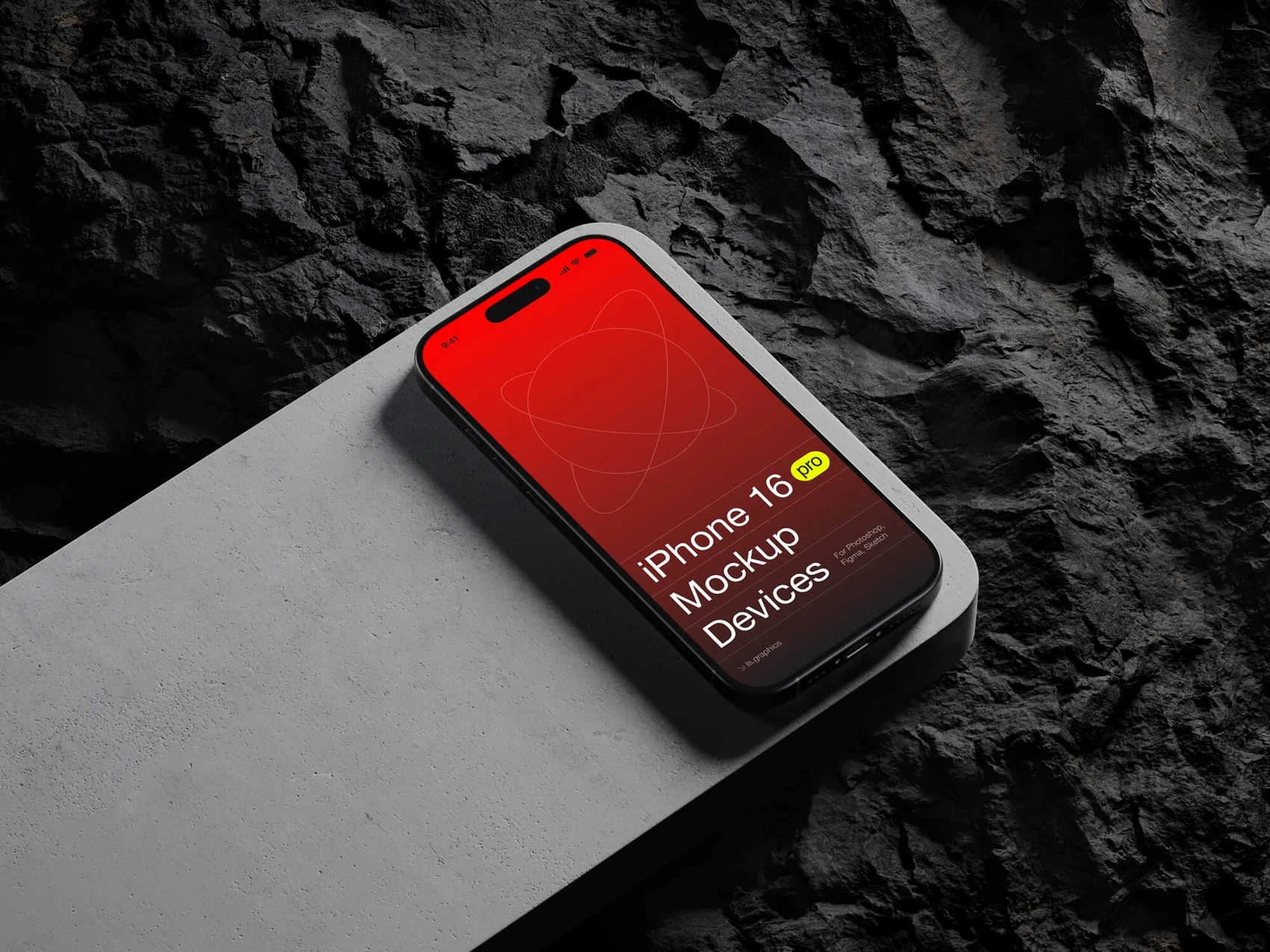 U-Mockups: iPhone 16 Pro, Scene 06 1