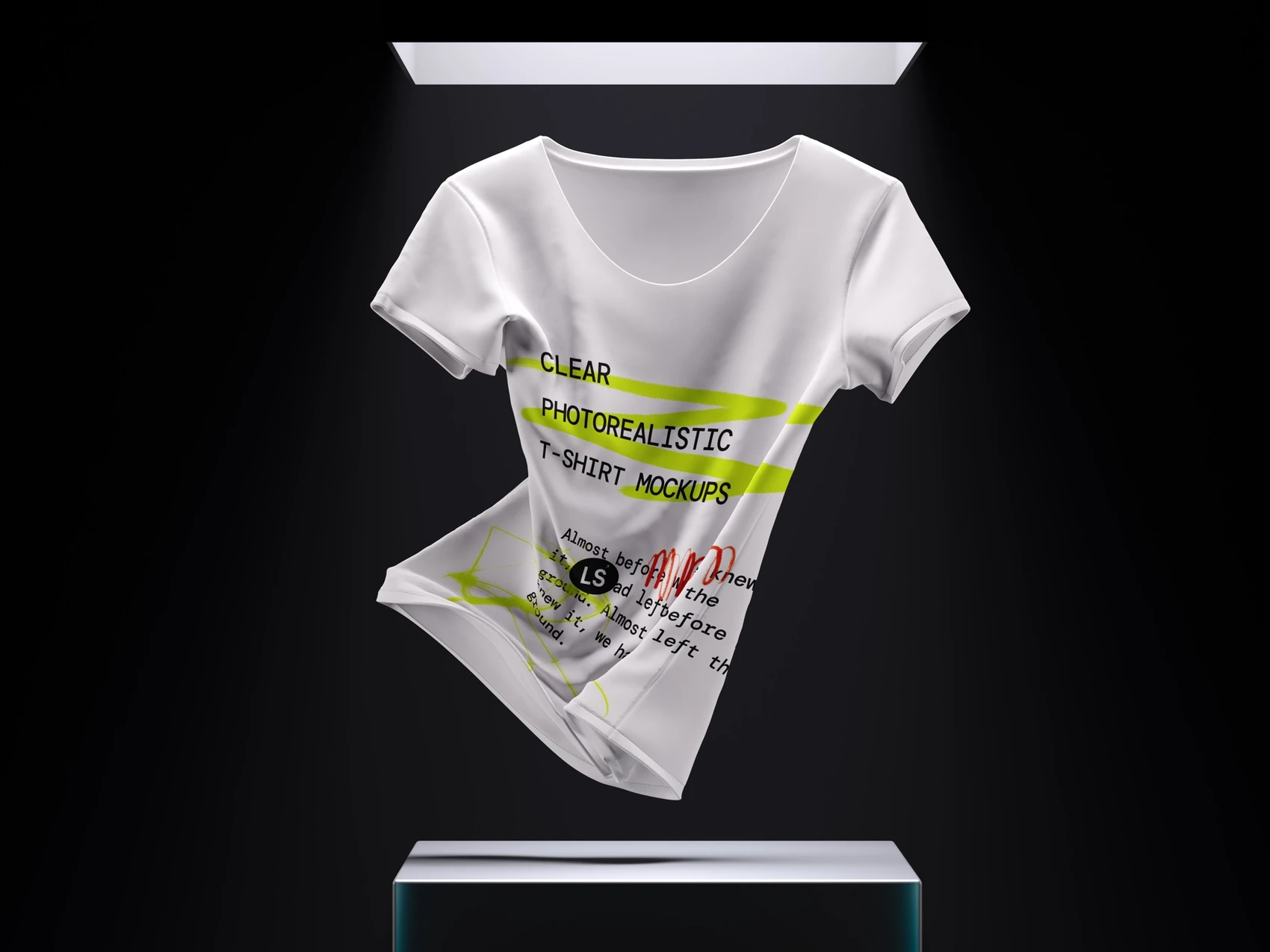 T-Shirt Mockup, Style 04, 05 1