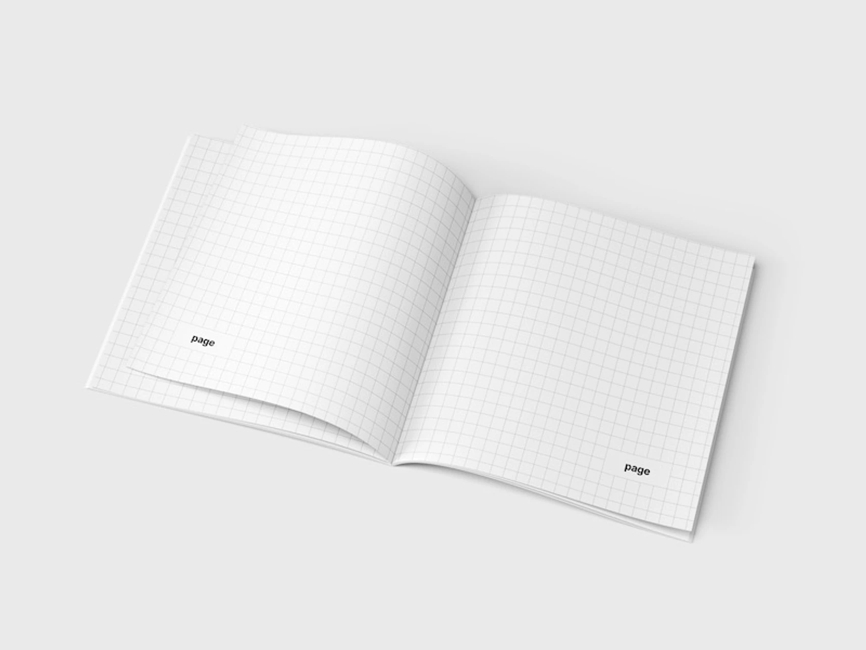 Magazine Mockup, Square, 05 1