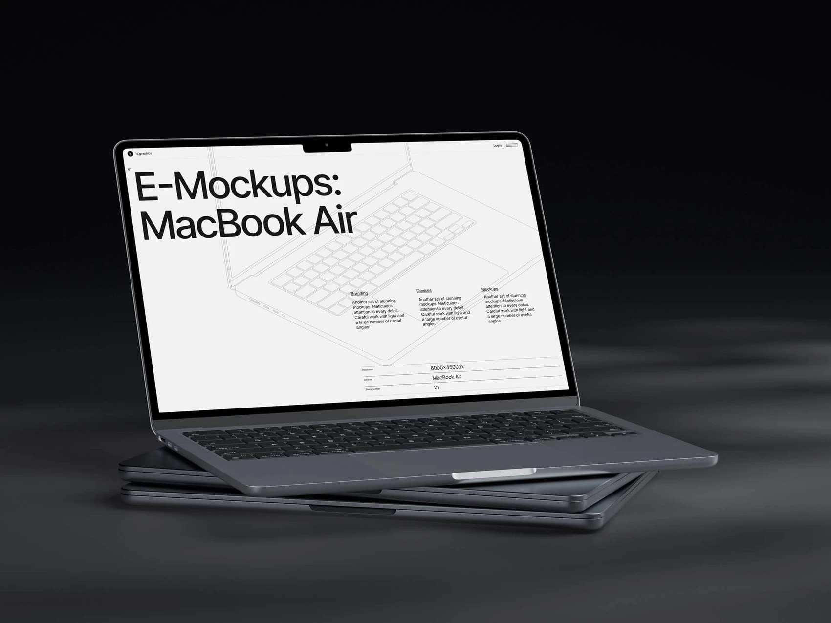 L-Mockups: MacBook Air 15 1