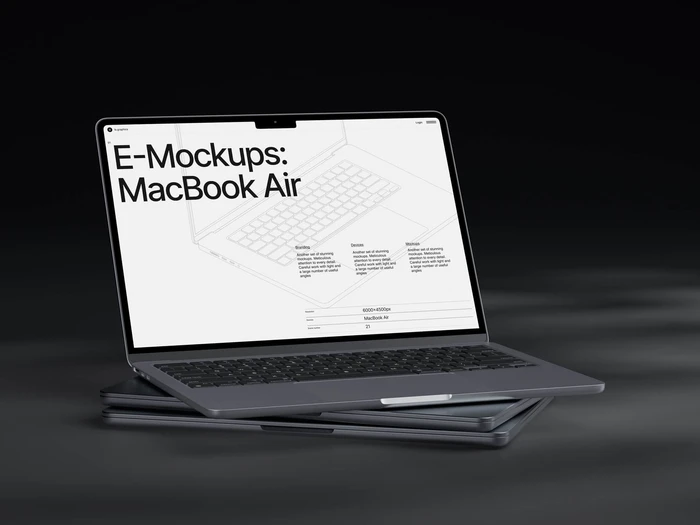 L-Mockups: MacBook Air 15