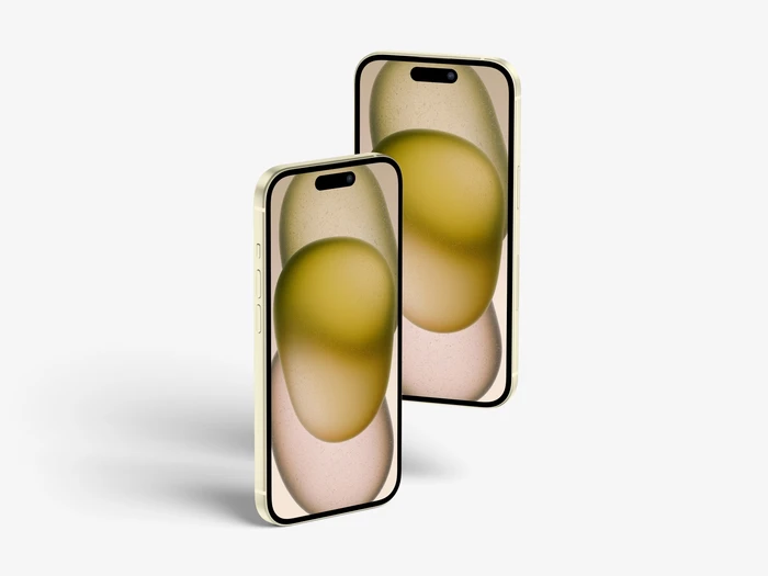 iPhone 15 Mockup, 08