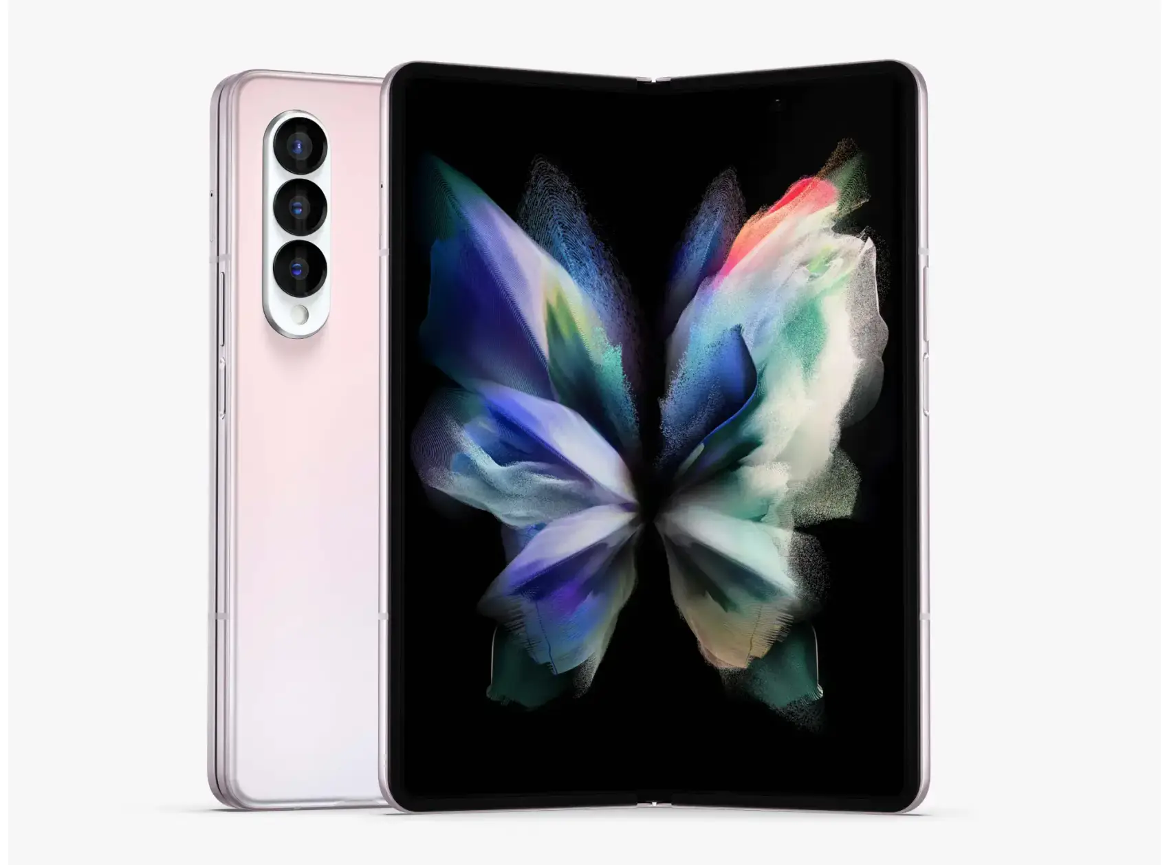 Free Samsung Galaxy Z Fold 3 Mockup 2