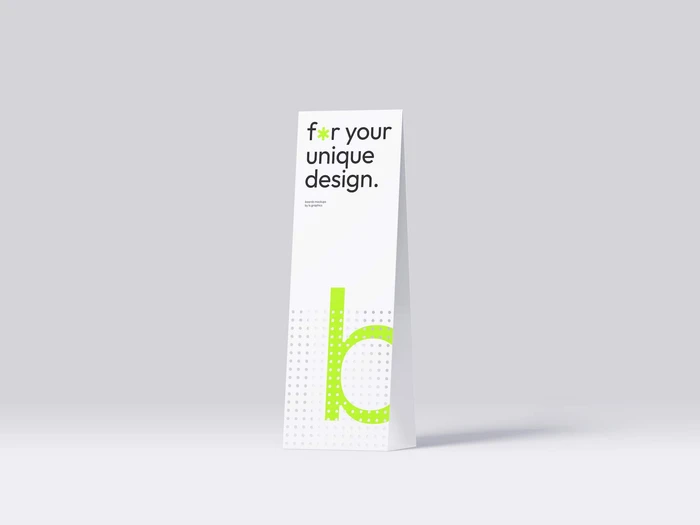 Minimalistic A-Frame Banner Mockup, Isolated, 07