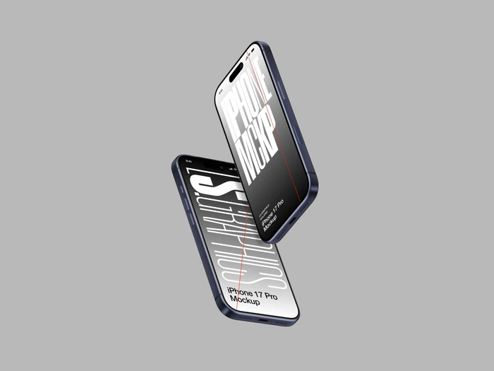 iPhone 17 Pro Mockup, Scene 10