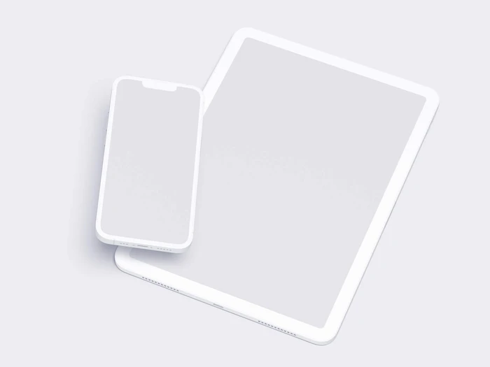 Apple Mockups Bundle, Clay, 18